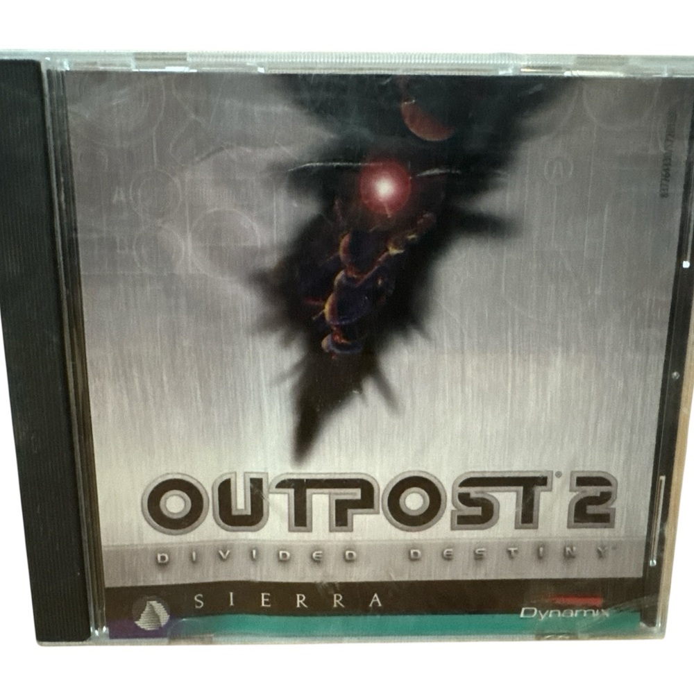Outpost‎ 2 Divided Destiny (Windows 95 PC) CD-ROM